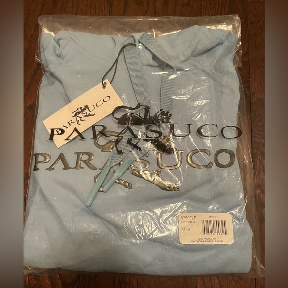 Unisex Parasuco Sky Blue Hoodie - Picture 4 of 8